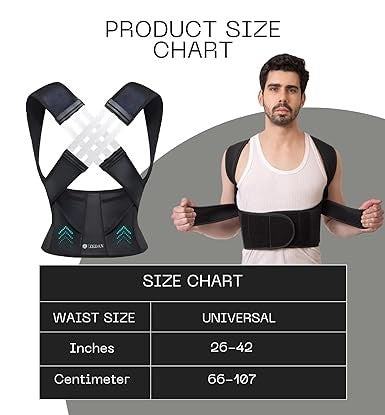 Rucyx Pro Posture Corrector – Back Support for Pain Relief & Confidence